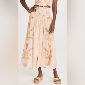 Free People Dream Weaver Maxi Skirt